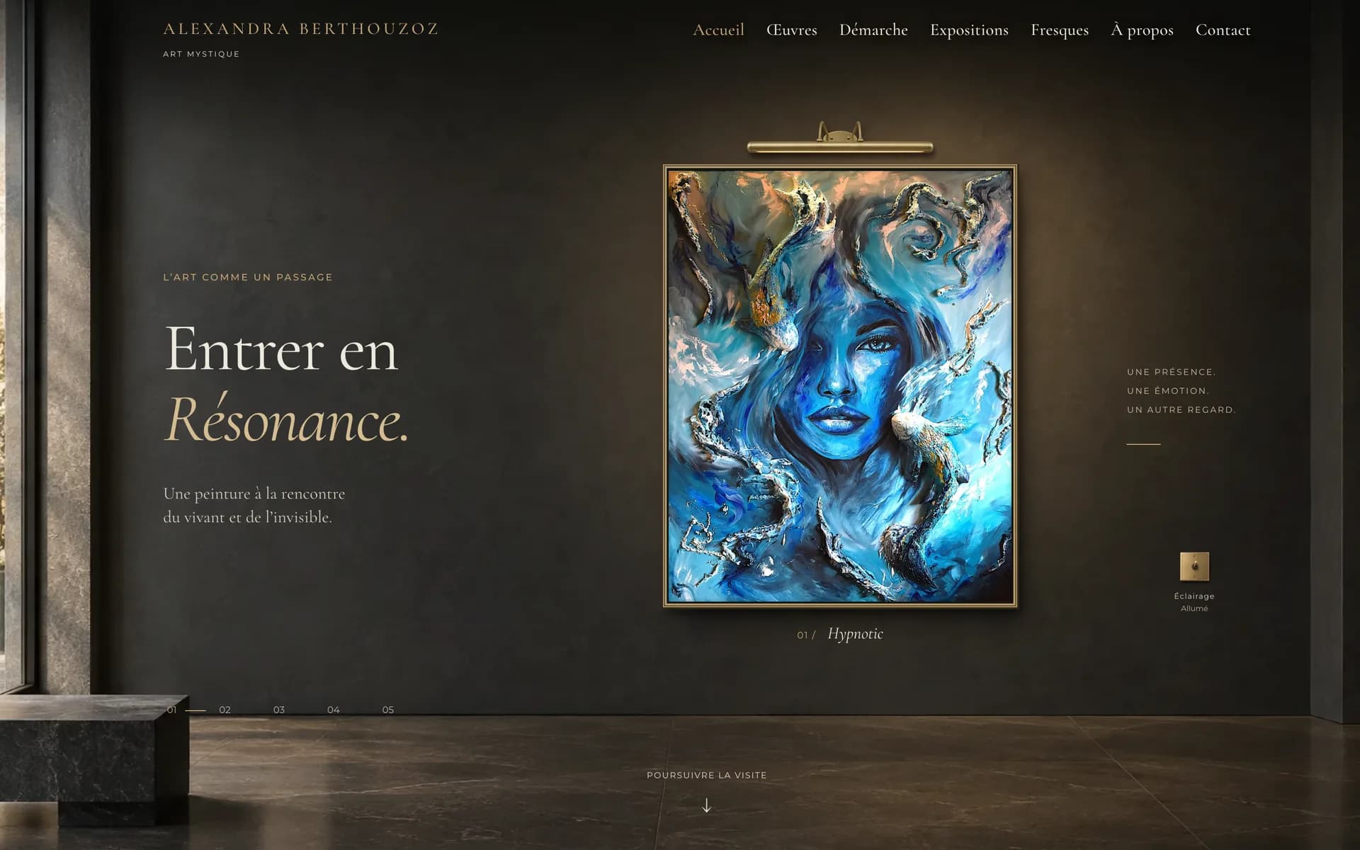 Homepage preview of Alexandra Berthouzoz